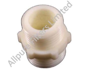 1/2" x 1/2" Parallel Plastic Nipple.  from Allpure Filters - European Supplier of Filters & Plumbing Fittings.