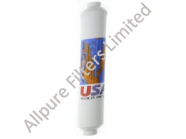 2 x 6" Granular Activated Carbon Filter with Polyphosphate  from Allpure Filters - European Supplier of Filters & Plumbing Fittings.