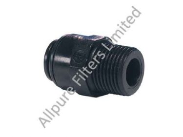 Straight Adaptor BSPT Thread   from Allpure Filters - European Supplier of Filters & Plumbing Fittings.